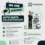 Career page banner for Cash-N-Carry Pull Your Part inviting job seekers to join the team and view open positions.